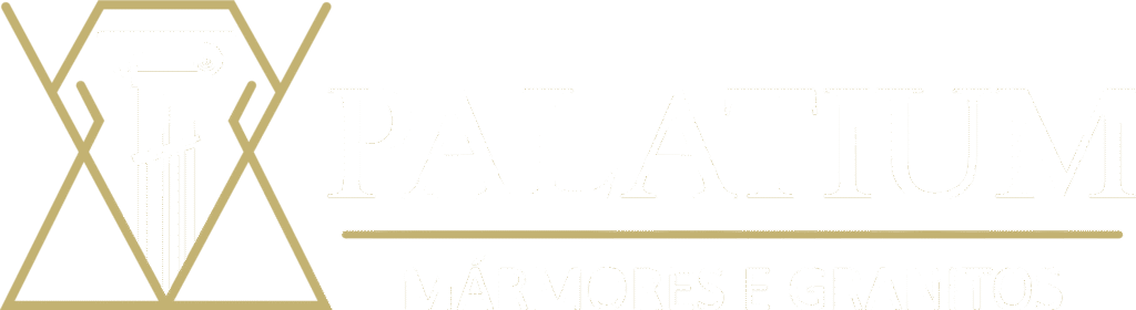 Marmoraria Palatium Logo Deitado branco e dourado 2